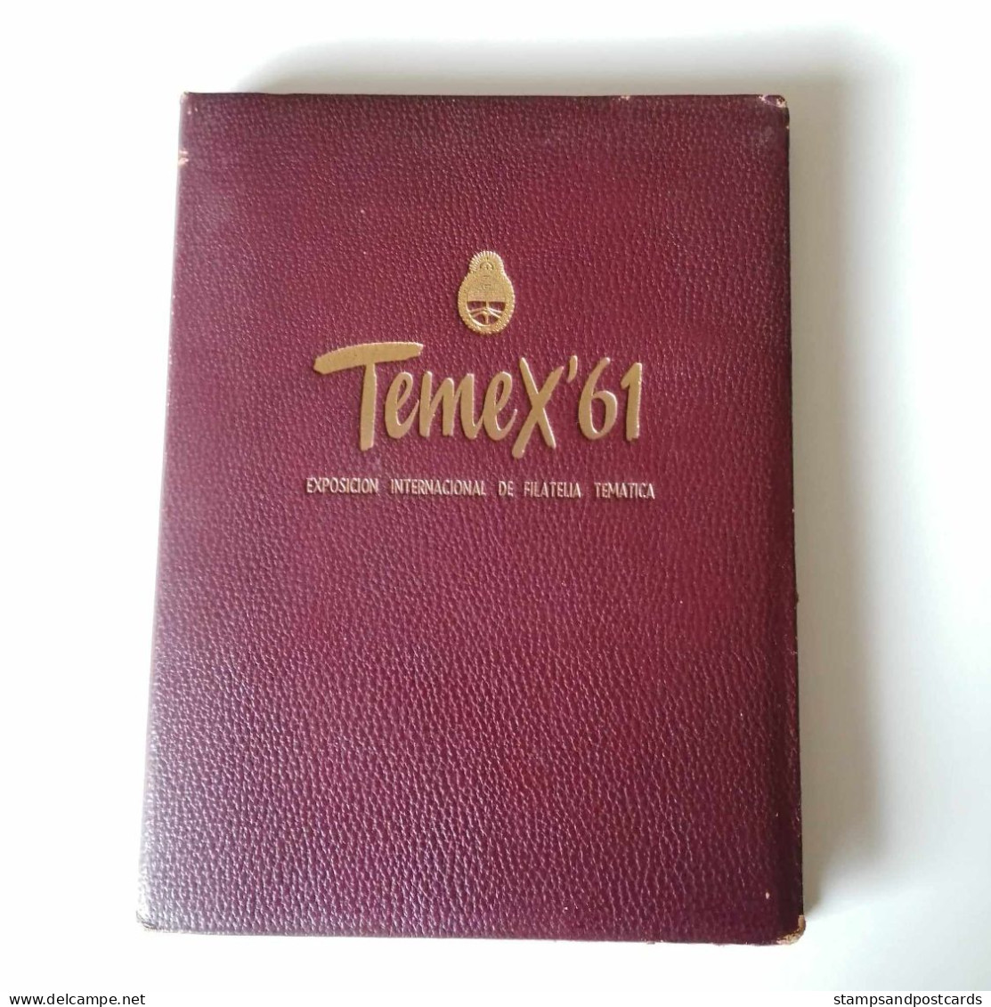 Argentina Flowers Temex 1961 Official Book With Imperforated Color Proofs + Overprints Argentine Livre Preuves Fleurs - Nuovi