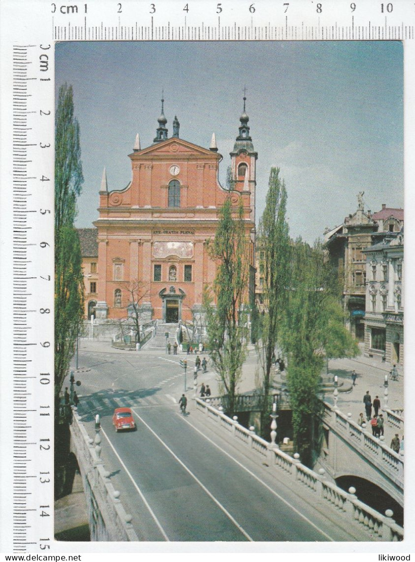 Ljubljana - Tromostovje, The Triple Bridge - Slovénie