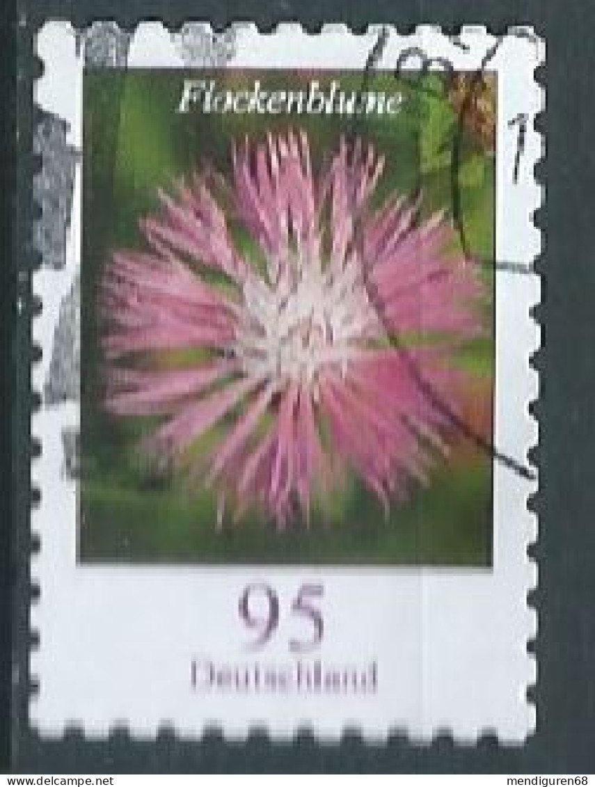 ALLEMAGNE ALEMANIA GERMANY DEUTSCHLAND BUND 2019 BLUMEN FLOWERS: STARTHISTLE S/A USED MI 3483 YT 3267 SN 3113 SG Y3373a - Used Stamps