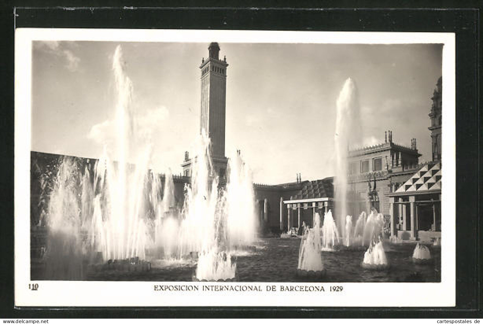 AK Barcelona, Exposicion Internacional 1929, Plaza Del Universo  - Exhibitions