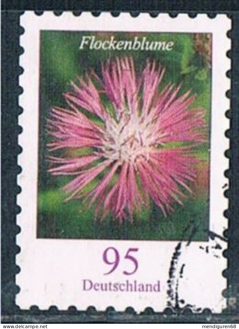 ALLEMAGNE ALEMANIA GERMANY DEUTSCHLAND BUND 2019 BLUMEN FLOWERS: STARTHISTLE S/A USED MI 3483 YT 3267 SN 3113 SG Y3373a - Used Stamps