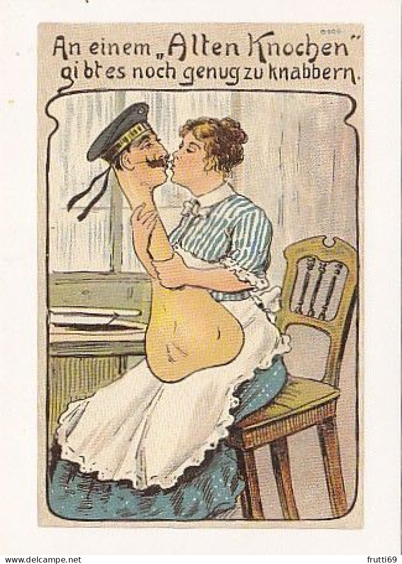 AK 210532 HUMOR - Modern Reproduction Card - Humour