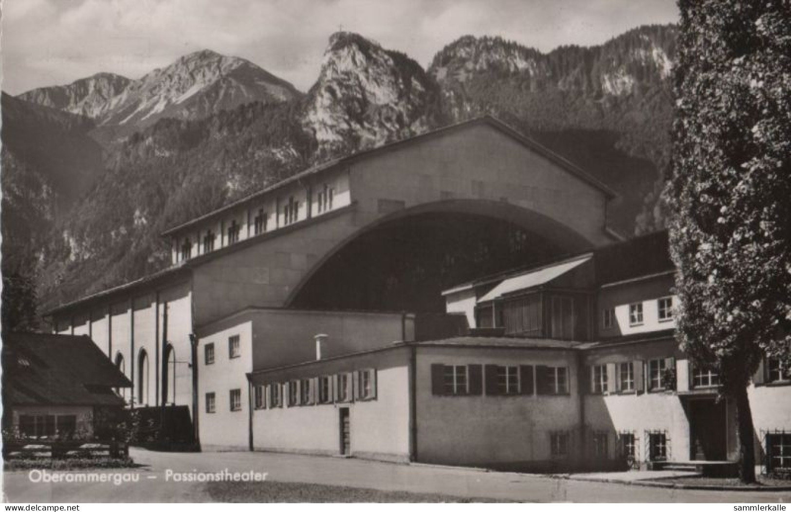 62686 - Oberammergau - Passionstheater, Bühnenseite - 1959 - Oberammergau