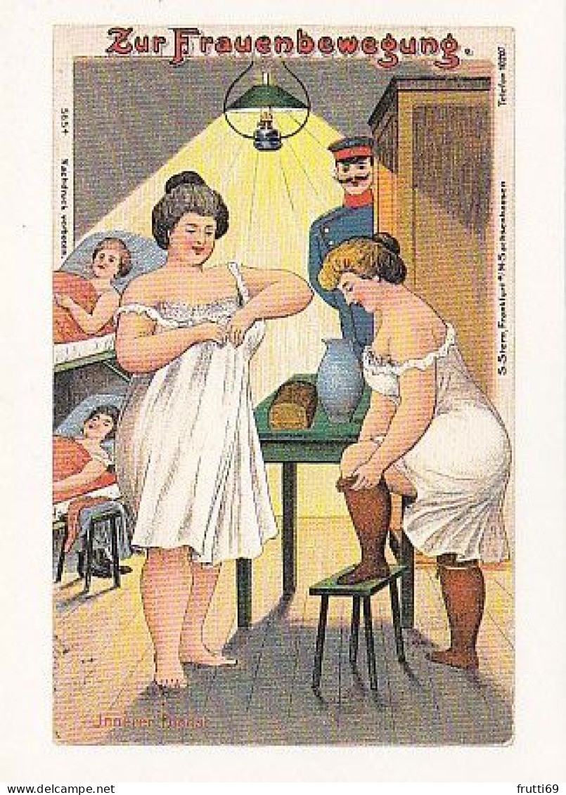 AK 210535 HUMOR - Modern Reproduction Card - Humour