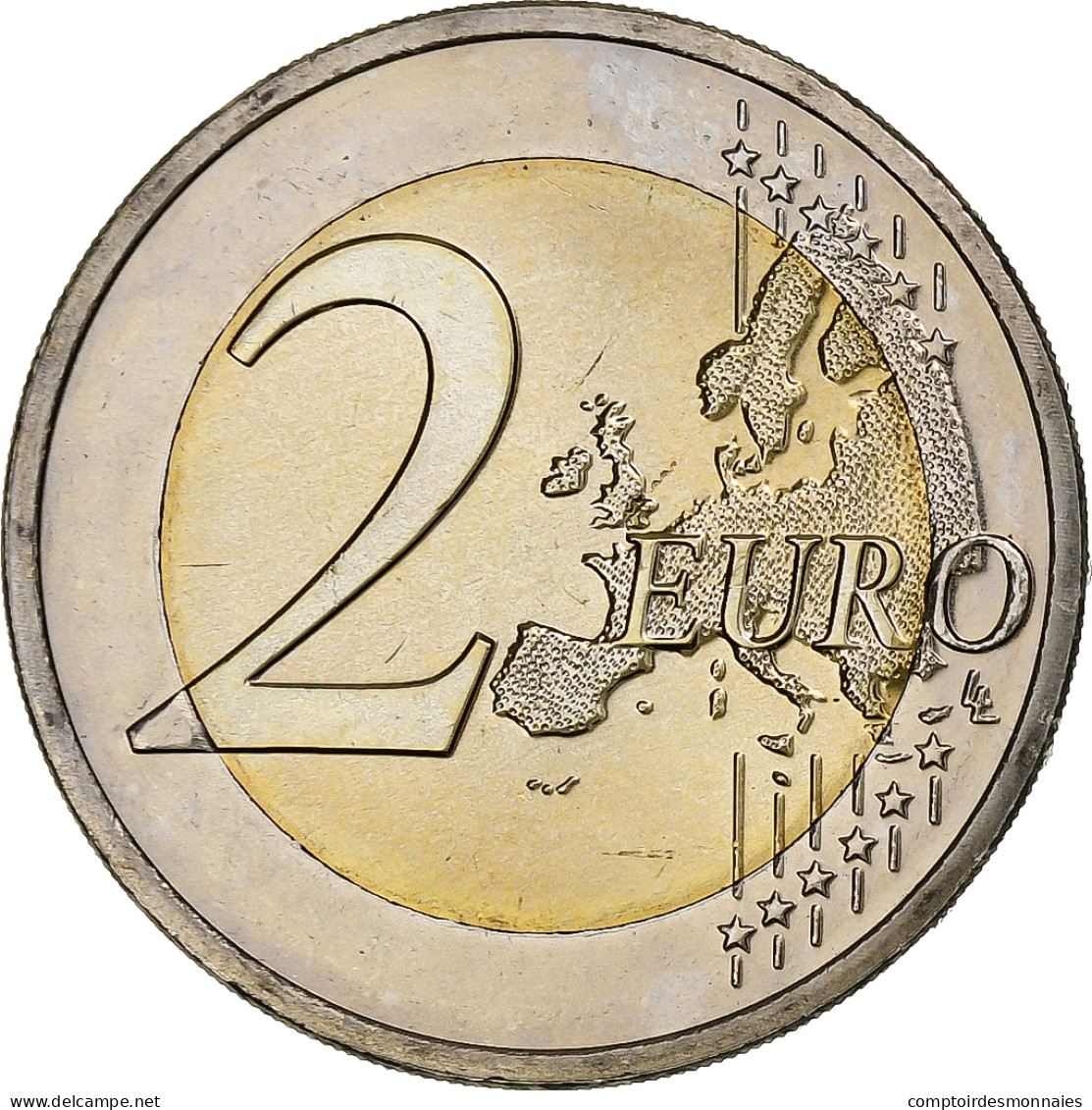 Luxembourg, 2 Euro, 50ème Anniversaire Du Service Militaire Volontaire, 2017 - Luxembourg