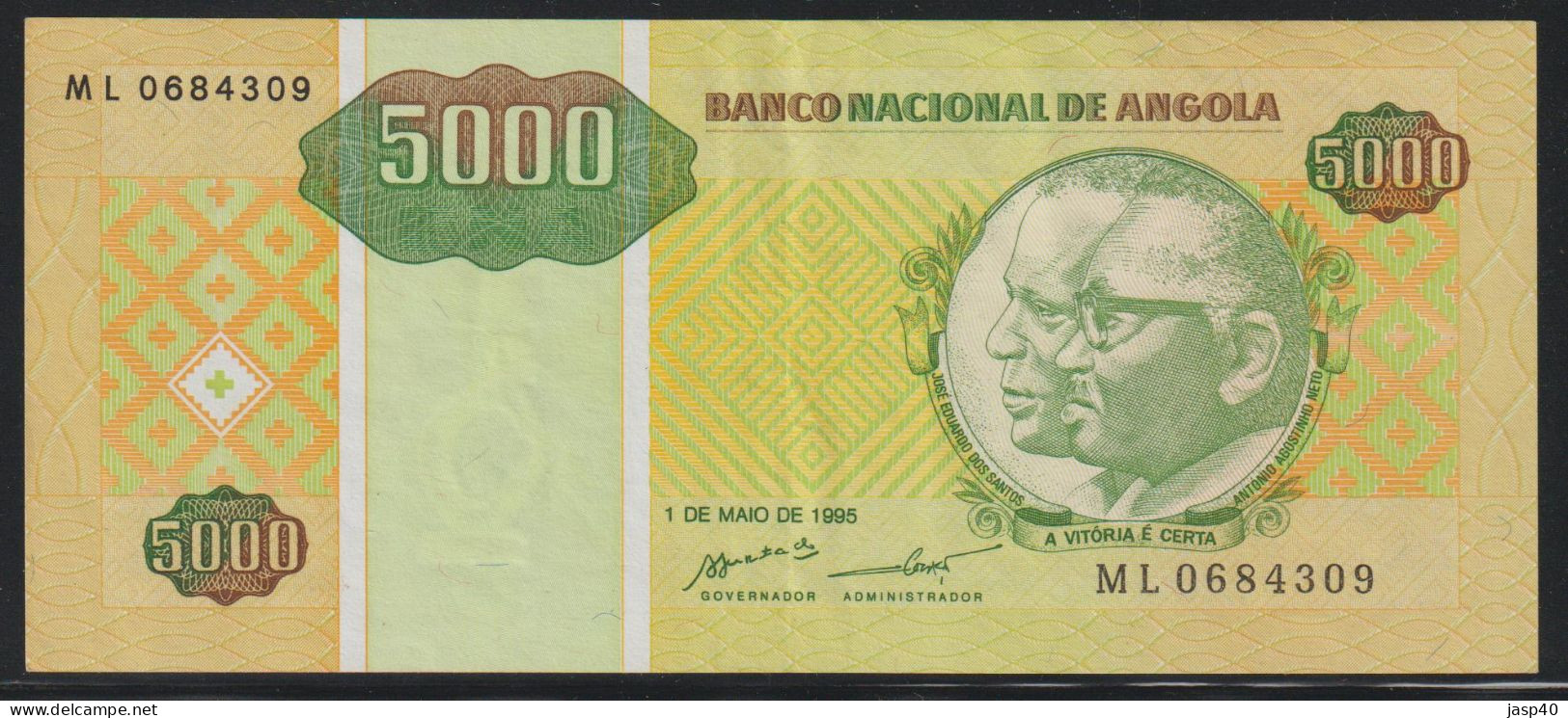 ANGOLA - 5000 KWANZAS DE 1995 - NOVA - Angola