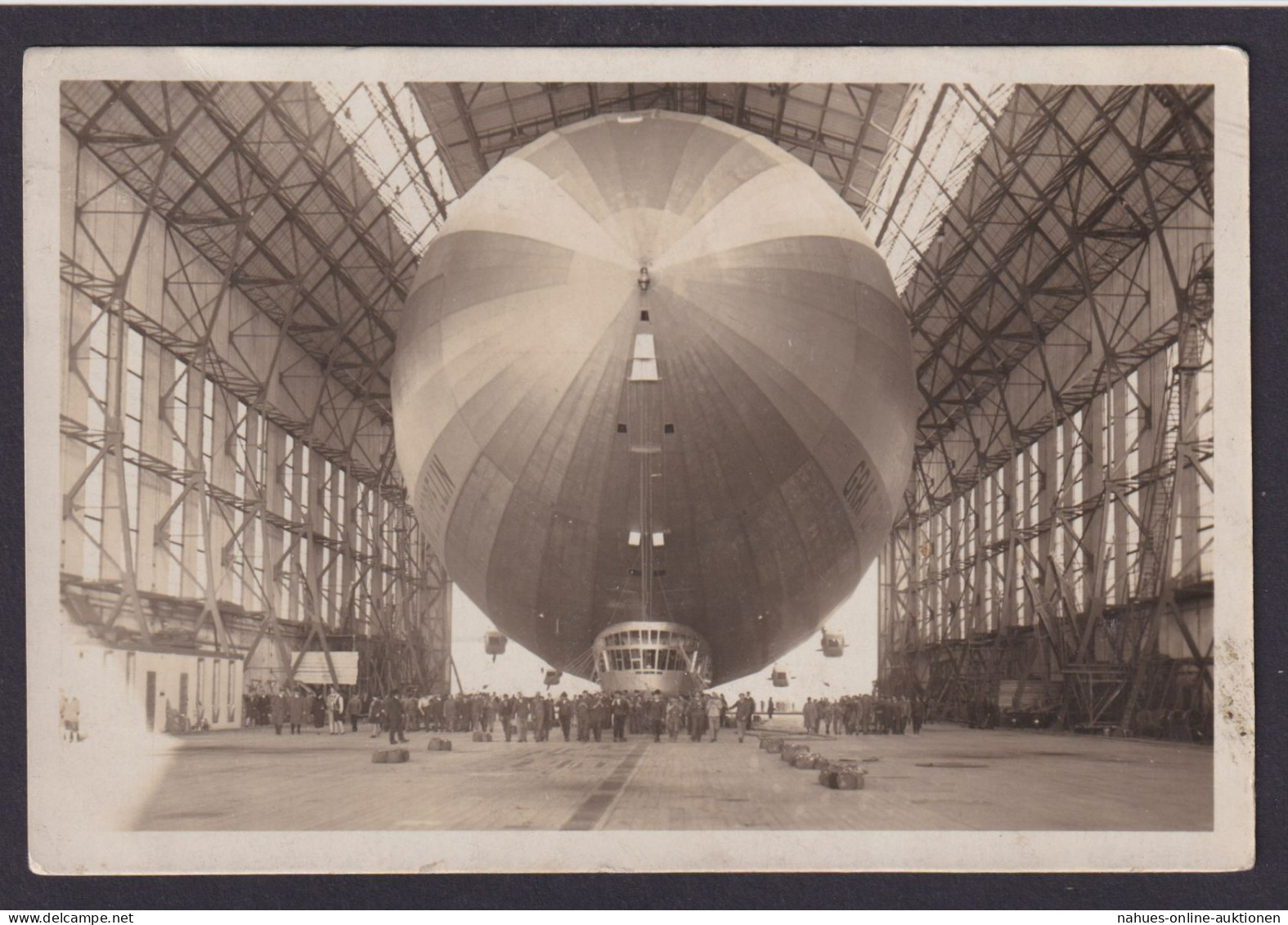 Graf Zeppelin Friedrichshafen Baden Württemberg Deutsches Reich Ansichtskarte - Dirigeables