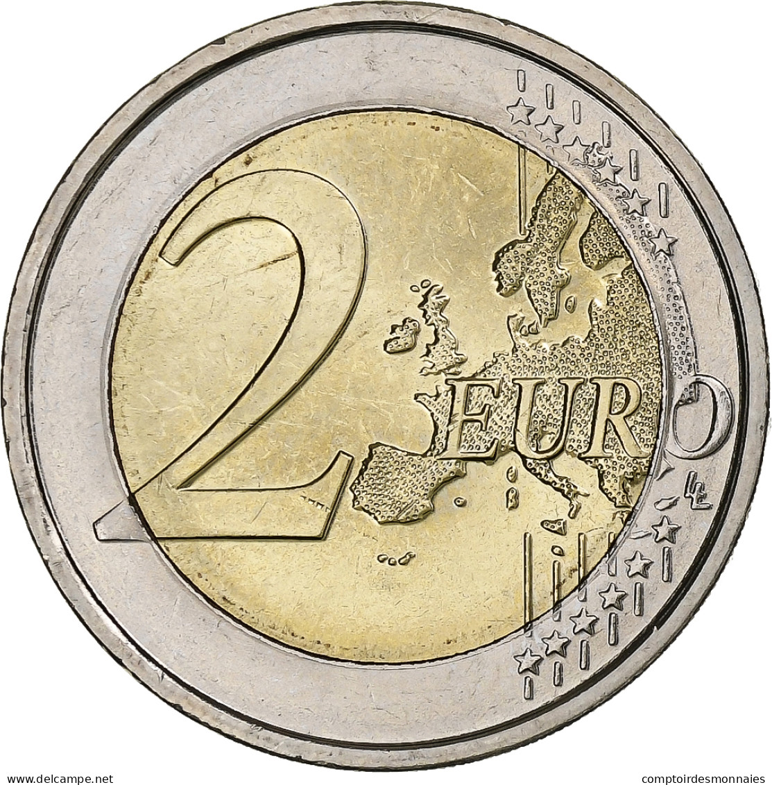 Belgique, Albert II, 2 Euro, Déclaration Des Droits De L'Homme, 2008 - Belgium