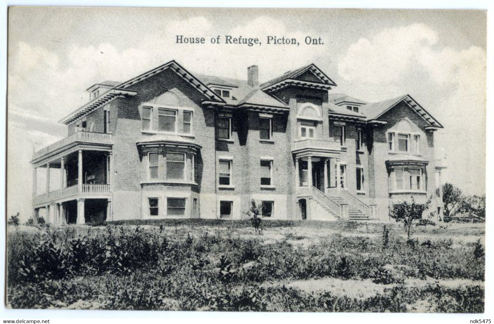 CANADA : PICTON, HOUSE OF REFUGE - Autres & Non Classés