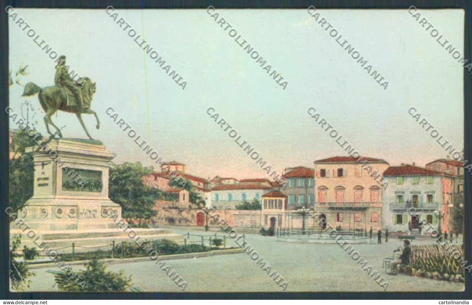 Siena Città Garibaldi Cartolina ZB6264 - Siena