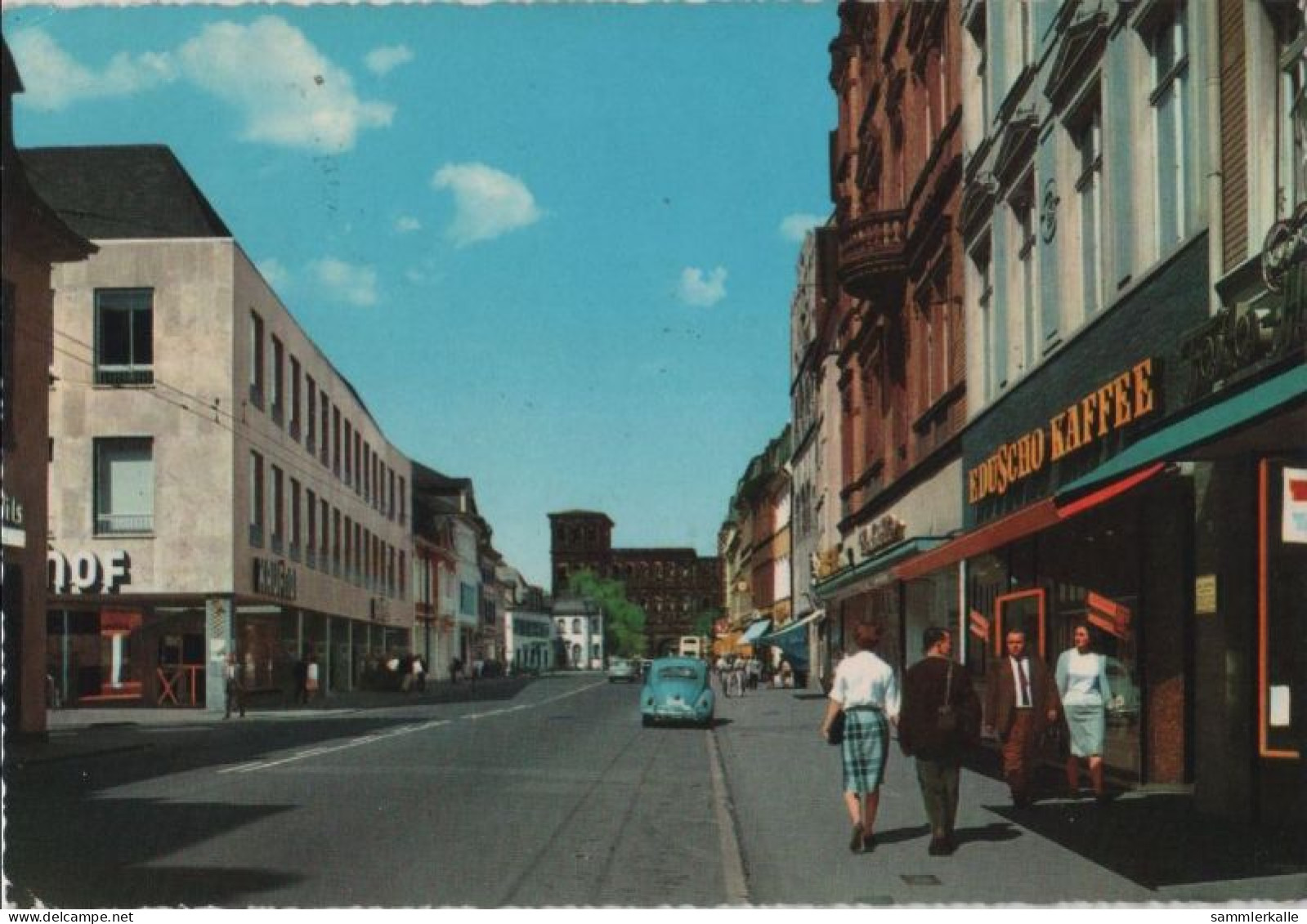 100880 - Trier - Strasse Mit Porta Nigra - 1969 - Trier