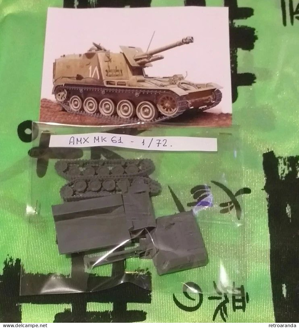 Kit Maqueta Para Montar Y Pintar - Vehículo Militar . Mk 61 - 1/72. - Militaire Voertuigen