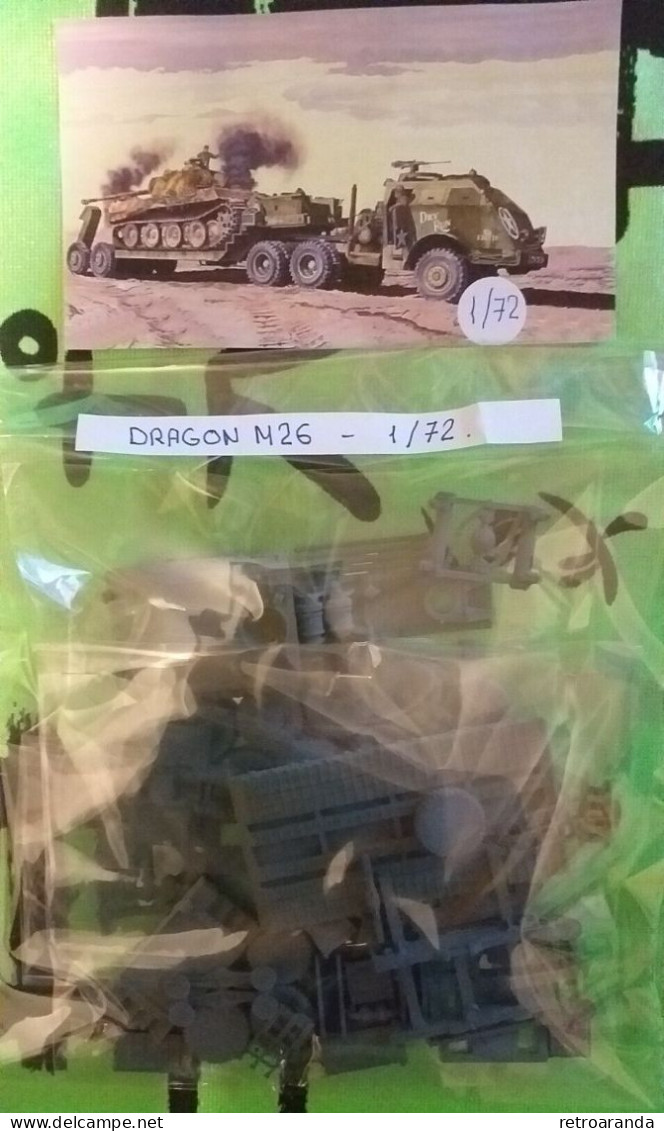 Kit Maqueta Para Montar Y Pintar - Vehículo Militar . M26 Dragon Wagon - 1/72. - Veicoli Militari