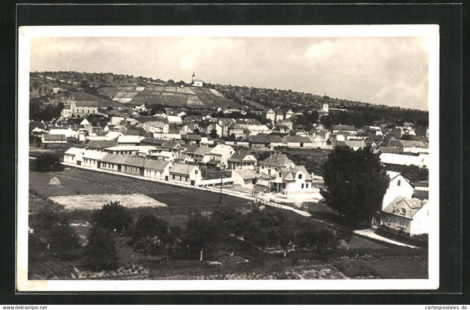 AK Bzenec, Panorama, Wohnhaussiedlung Im Ort  - Tsjechië