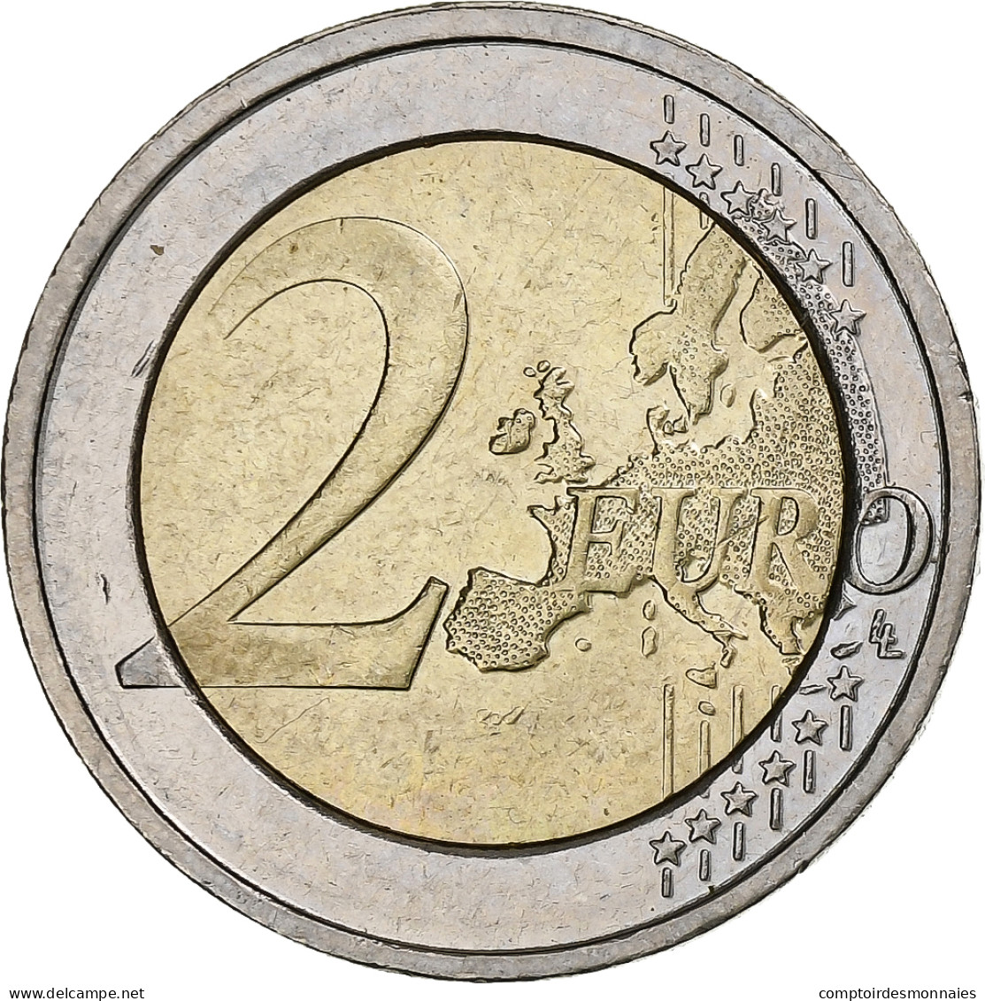 Belgique, Albert II, 2 Euro, Women's Day, 2011, Bruxelles, SUP, Bimétallique - Belgien