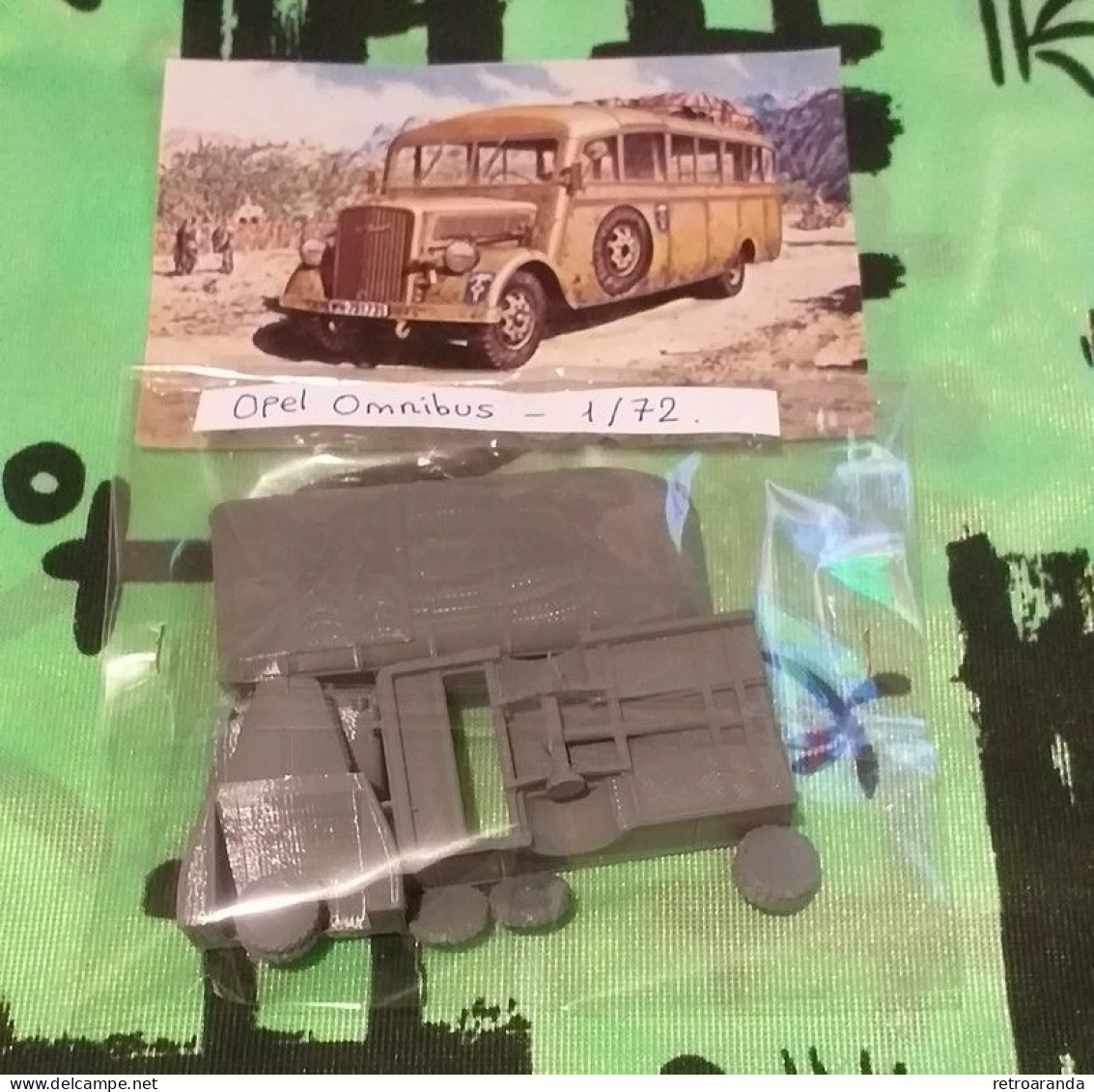 Kit Maqueta Para Montar Y Pintar - Vehículo Militar . Opel Blitz Omnibus W39 - 1/72. - Véhicules Militaires