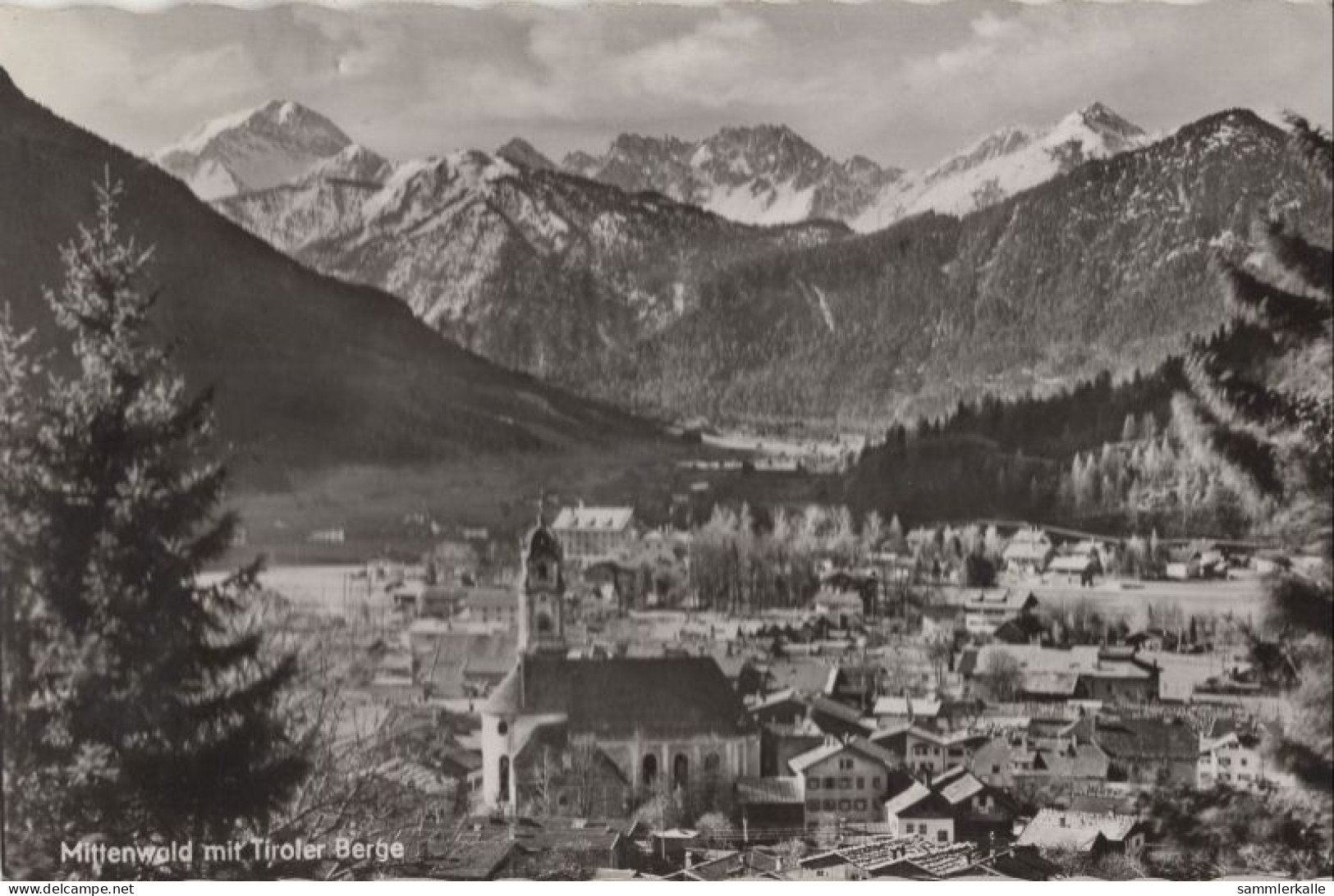 134608 - Mittenwald - Mit Tiroler Berge - Mittenwald