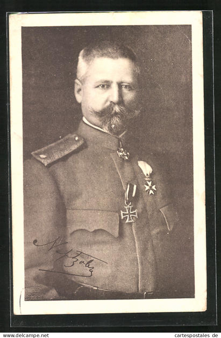 AK Soldat Mit Eisernem Kreuz  - War 1914-18