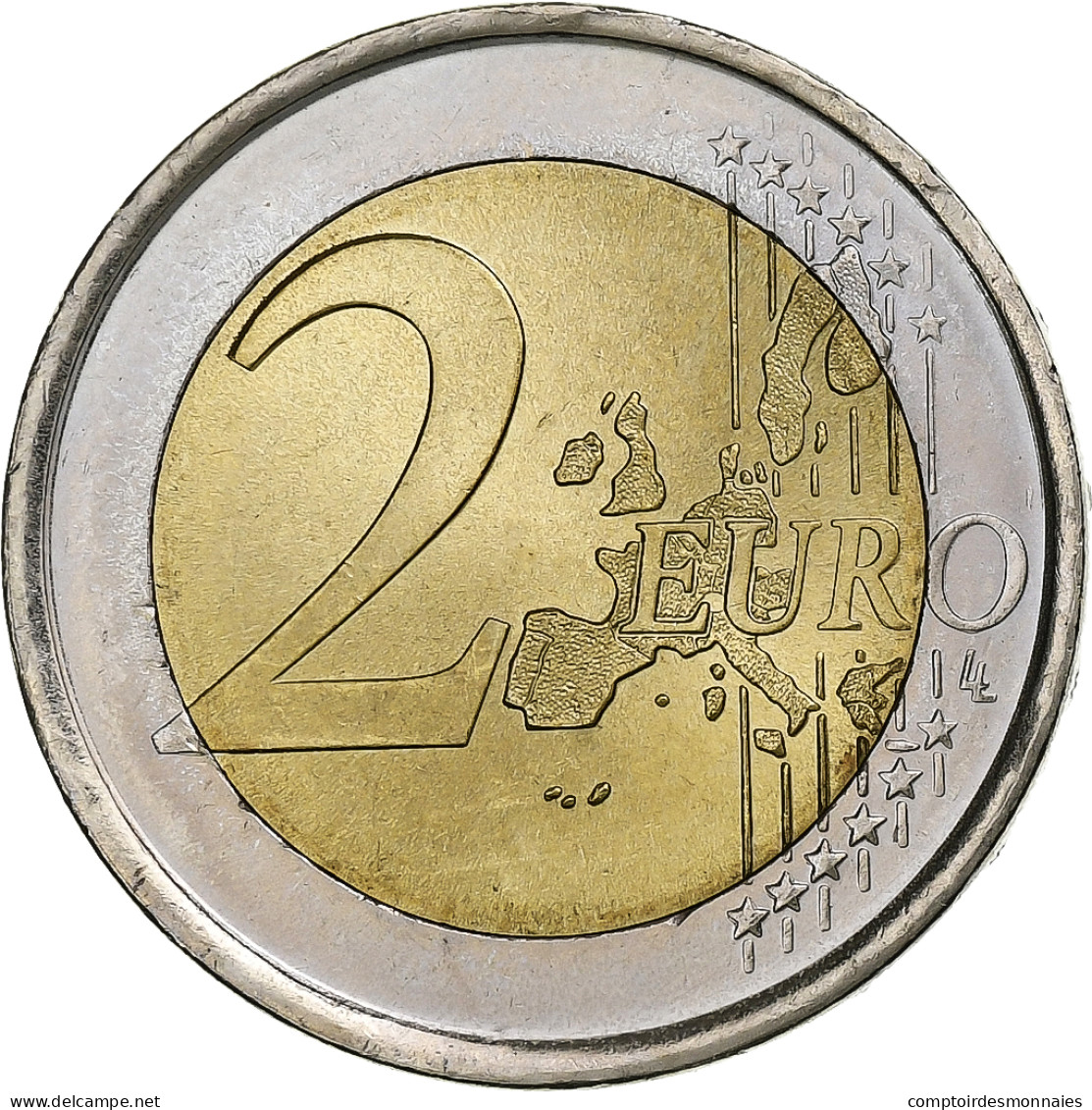 Espagne, Juan Carlos I, 2 Euro, 2002, Madrid, SPL, Bimétallique, KM:1047 - Spanien