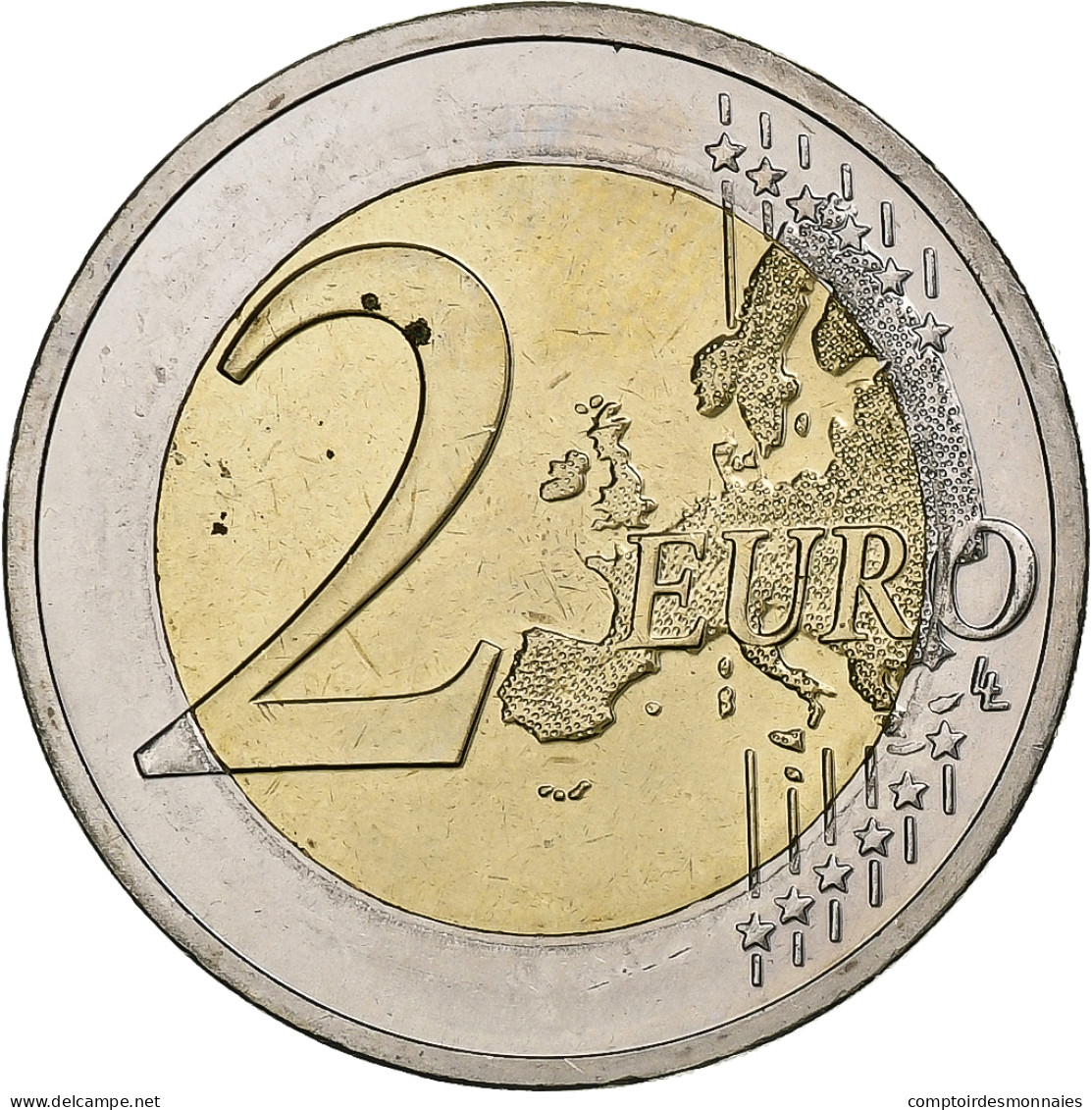 Grèce, 2 Euro, Crète - Grèce, 2013, Athènes, SUP, Bimétallique - Grèce