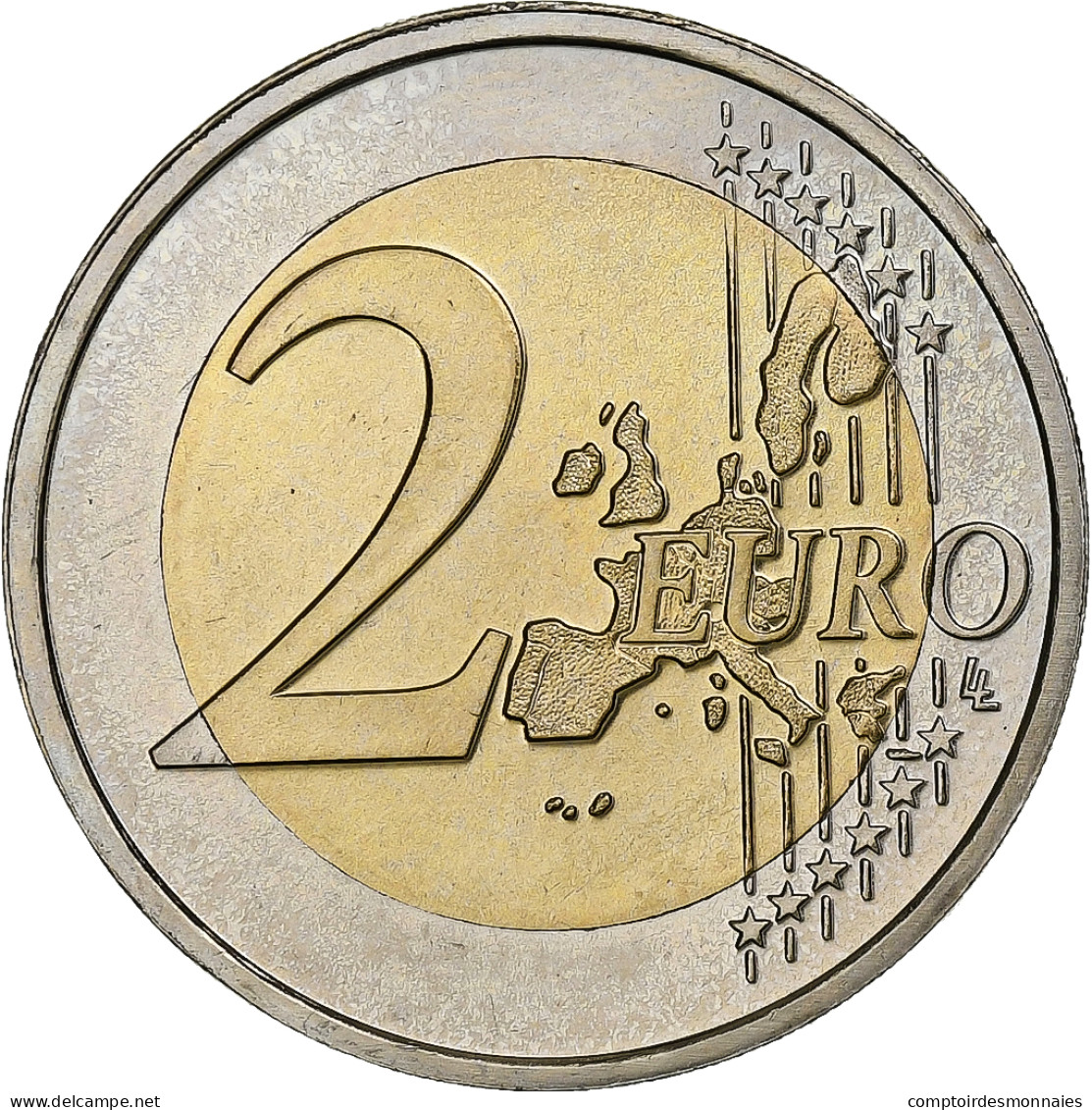 Luxembourg, Henri, 2 Euro, 2003, Utrecht, SUP, Bimétallique, KM:82 - Lussemburgo