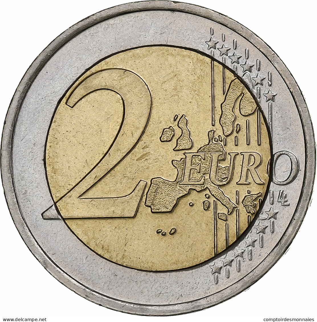 Luxembourg, Henri, 2 Euro, 2002, Utrecht, SUP, Bimétallique, KM:82 - Luxembourg