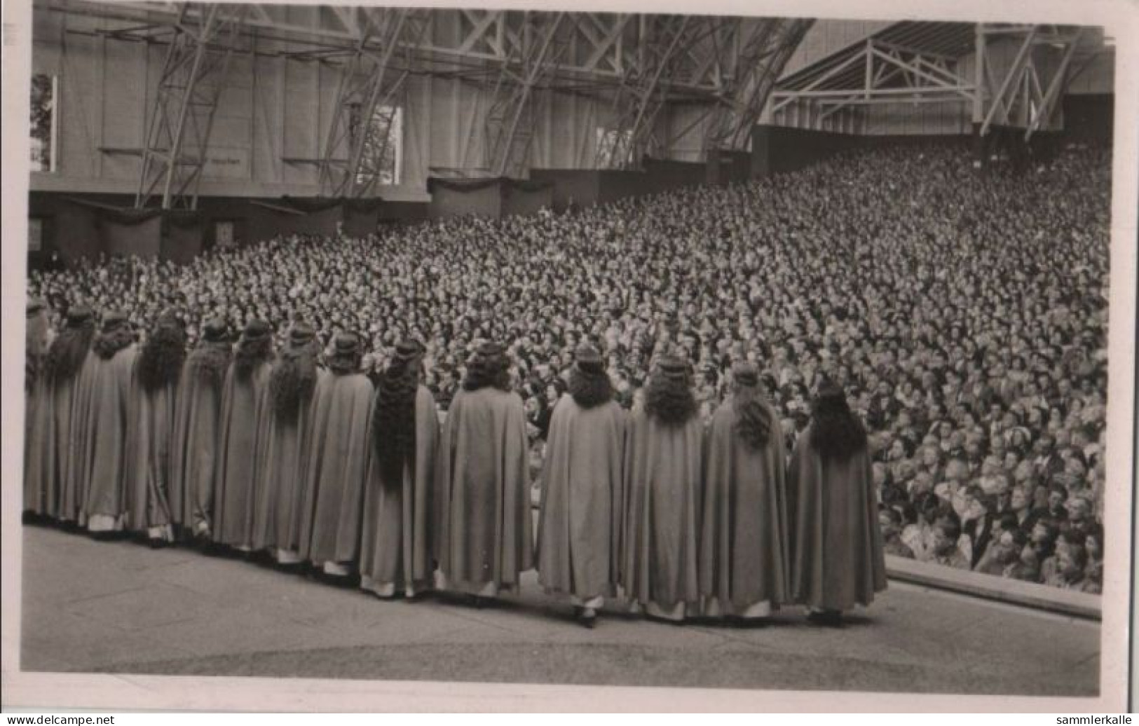 86055 - Oberammergau - Passionsspiele, Chor Und Zuschauerhalle - Ca. 1955 - Oberammergau