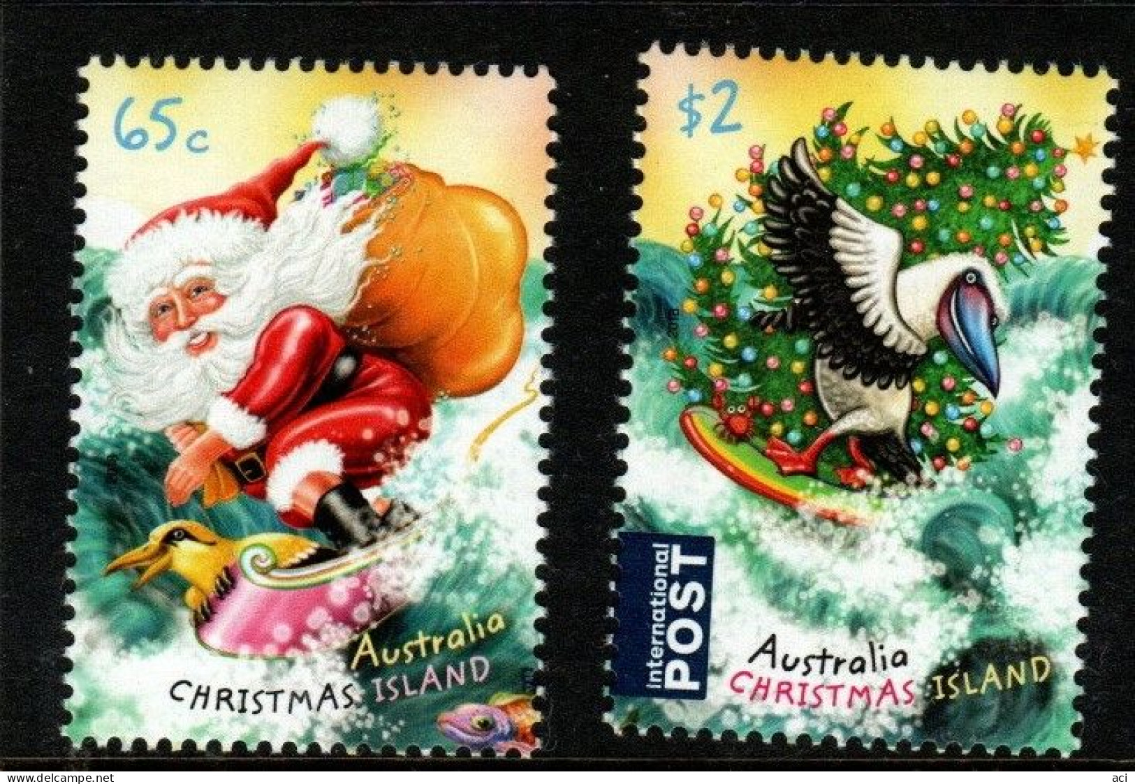 Christmas Island ASC 802-3  2018 Christmas,Mint Never Hinged - Christmaseiland