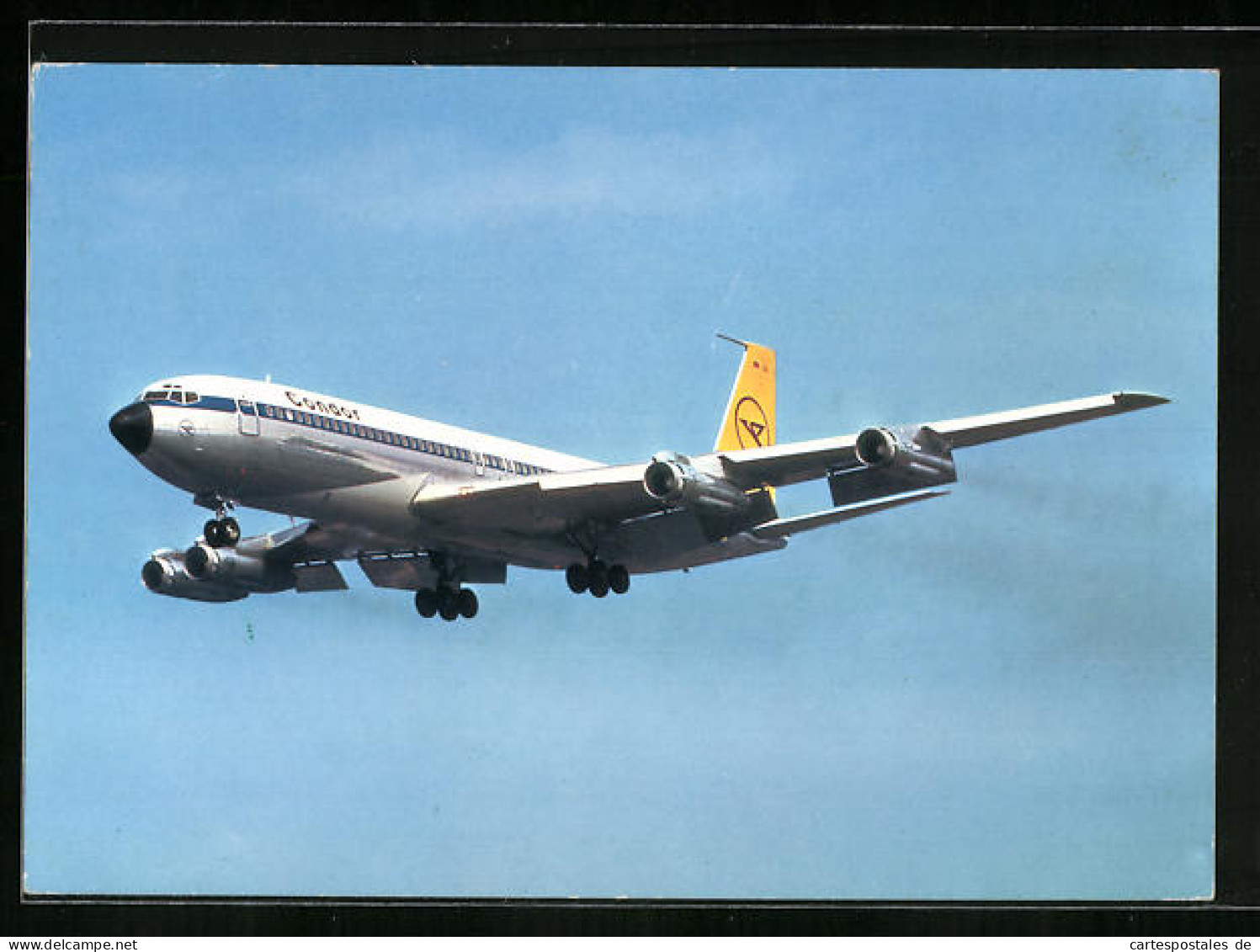 AK Flugzeug Intercontinental-Jet Boeing 707-330 B Der Condor Am Himmel  - 1946-....: Ere Moderne