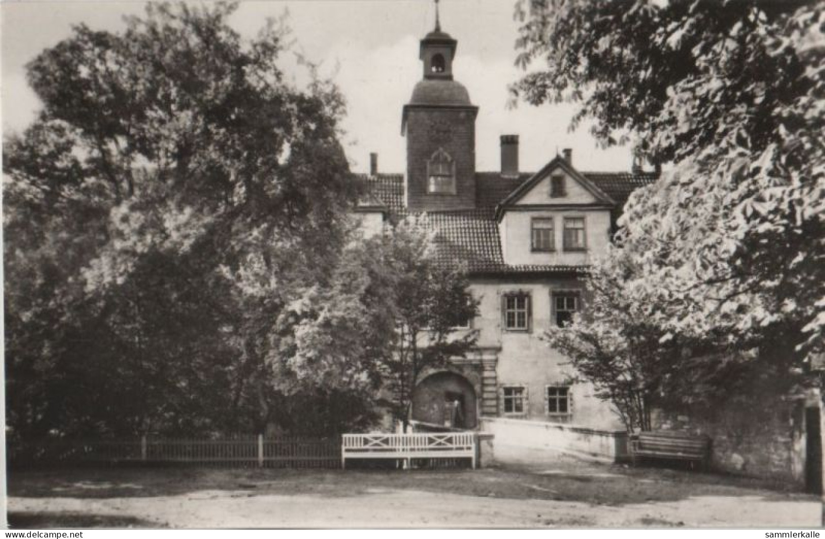 84021 - Waltershausen - Schloss Tenneberg, Eingang - 1969 - Waltershausen