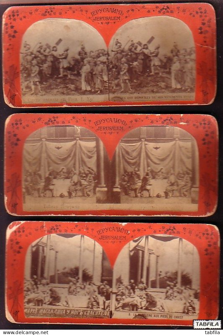 PHOTOGRAPHY - Stereoscopic  - Motifs Bibliques - Comp. 41Ps - Stereoscoop