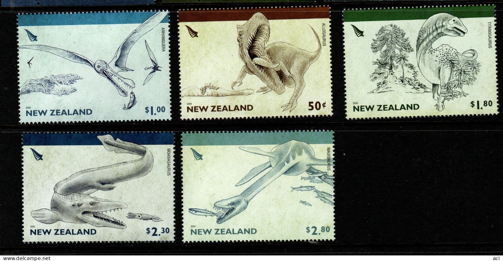 New Zealand  2019 Ancient Reptiles,mint Never Hinged - Ongebruikt