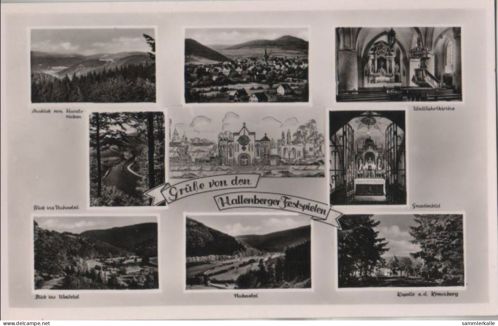 57999 - Hallenberg - Hallenberger Festspiele - 1951 - Meschede