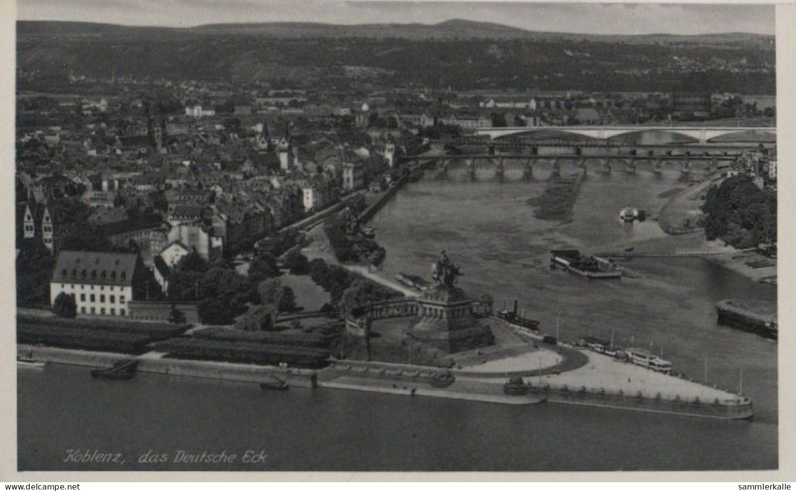 85618 - Koblenz - Das Deutsche Eck - Ca. 1940 - Koblenz