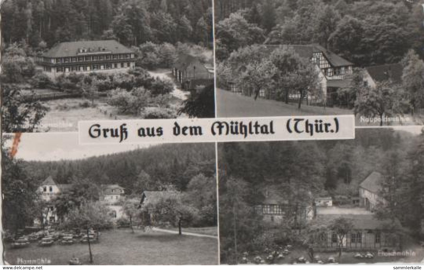 13674 - Eisenberg - Gruss Aus Dem Mühltal Thüringen - Ca. 1955 - Eisenberg