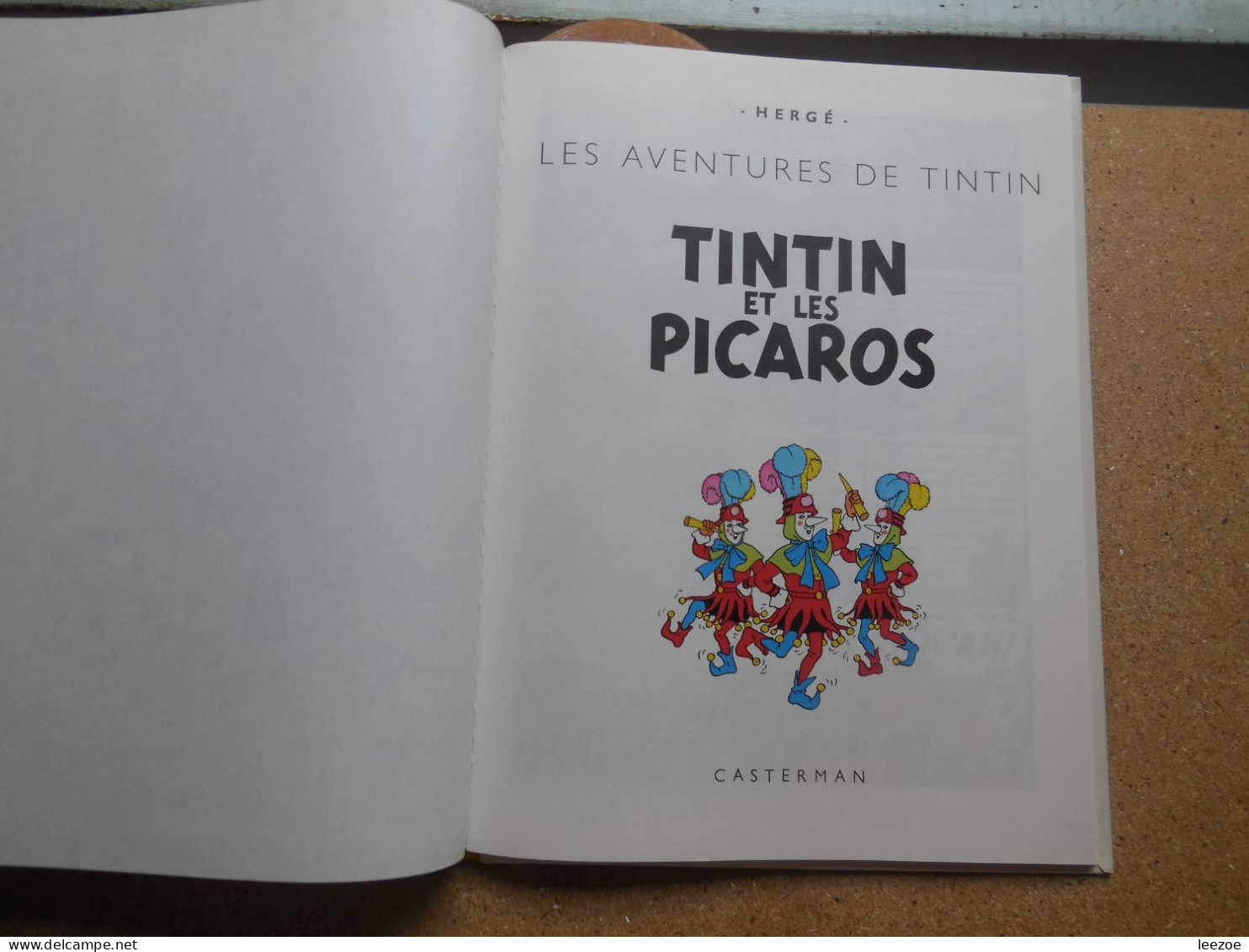 BD Tintin 23C8BIS Tintin Et Les Picaros,  Dépot Légal: 1ᵉʳ Trimestre 1976. D. 1976/0053/12.........N5 - Tintin