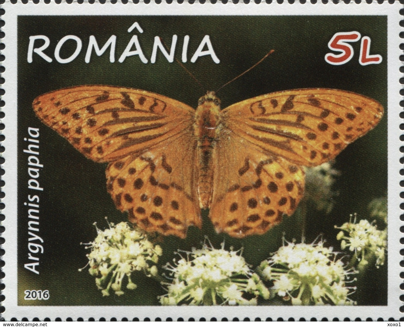 Romania 2016 MiNr. 7060 - 7063 Rumänien Insects BUTTERFLIES Flowers' Wings 4v MNH** 19.00 € - Unused Stamps