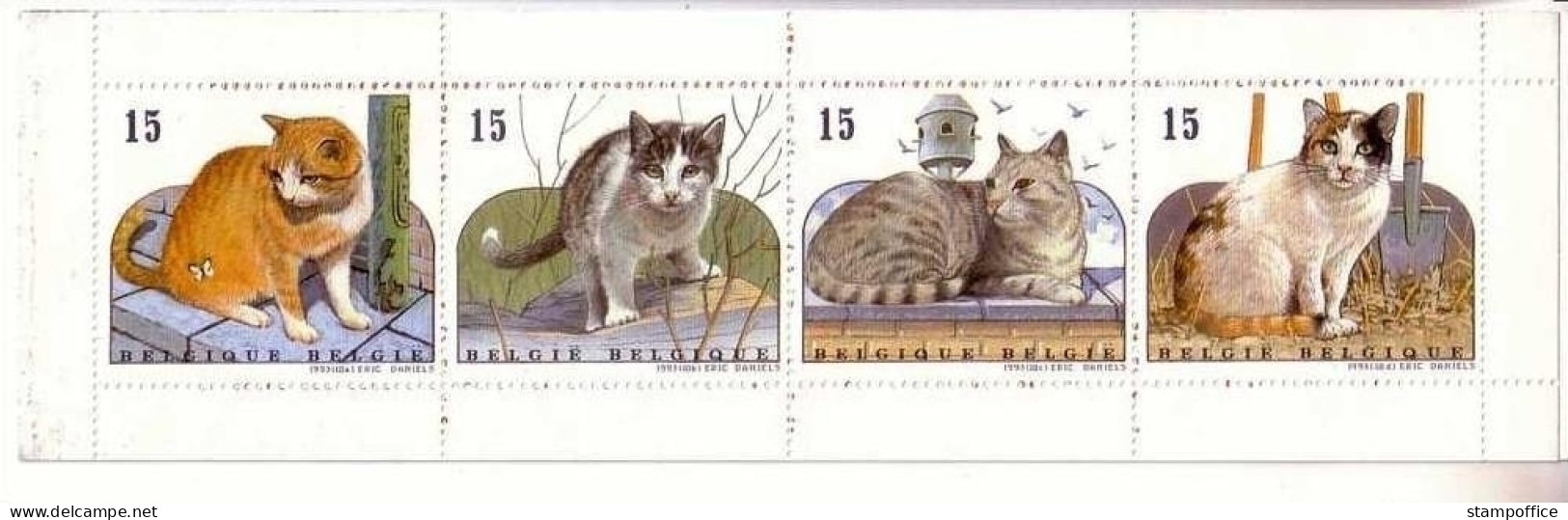 BELGIEN MH 35 POSTFRISCH(MINT) HAUSKATZEN - Hauskatzen