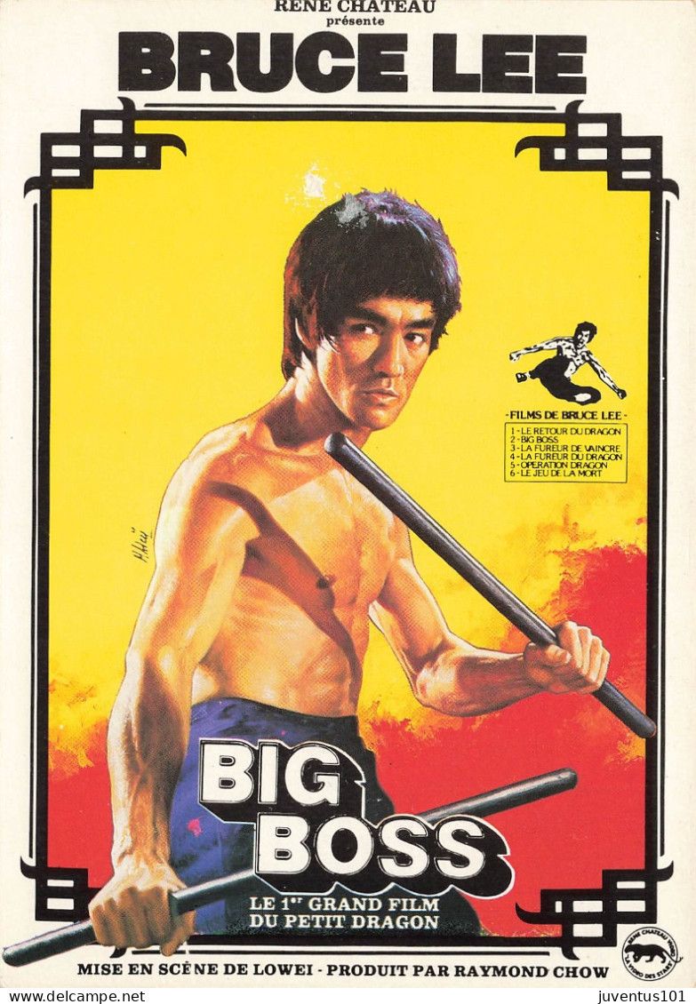 CPSM Bruce Lee-Big Boss     L2794 - Affiches Sur Carte