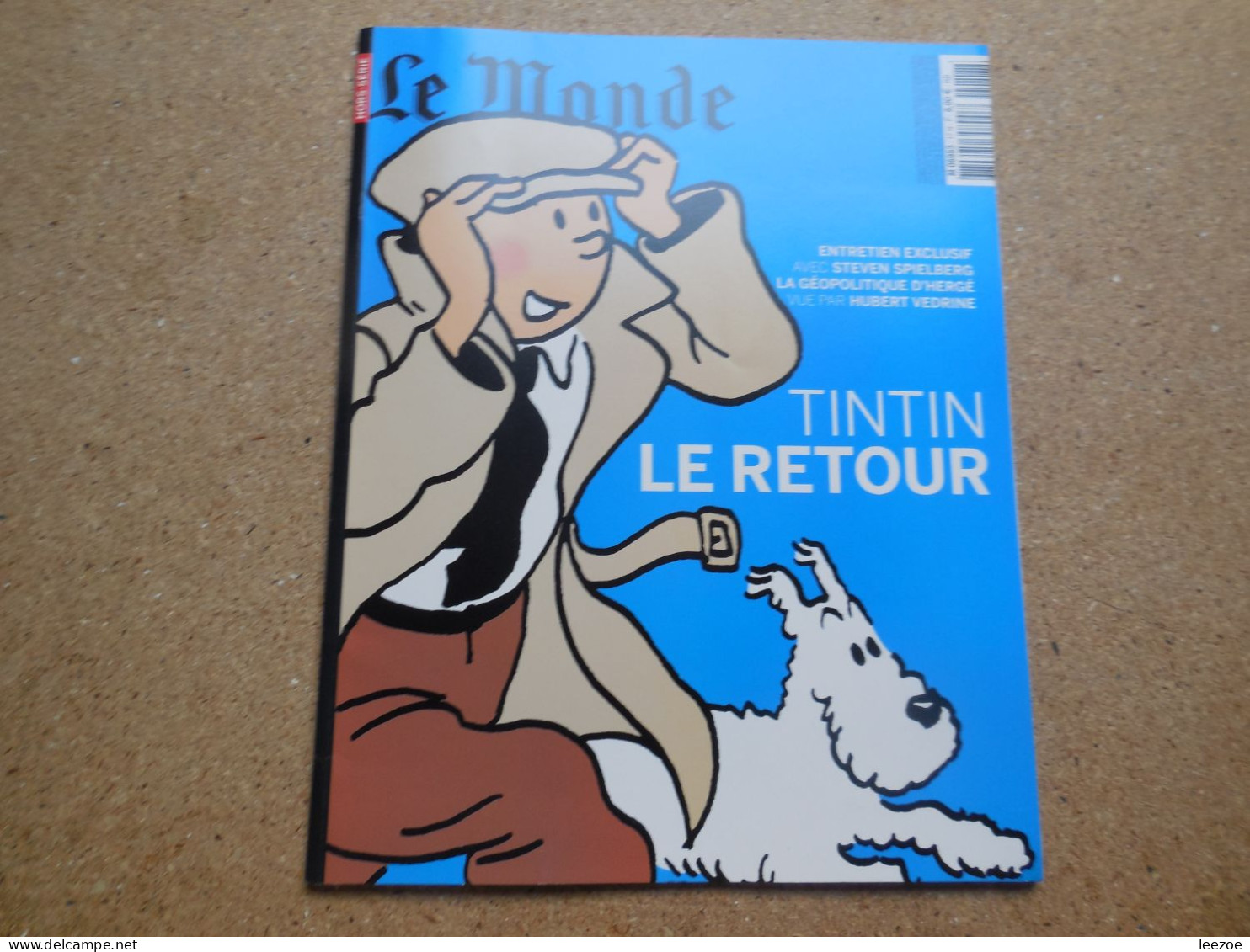 Tintin - Divers 2009. Tintin - Le Retour, Hergé  Chez Le Monde (Hors Série) - 2009 Avec Carte De Voeux Bonne Année...N5 - Tintin