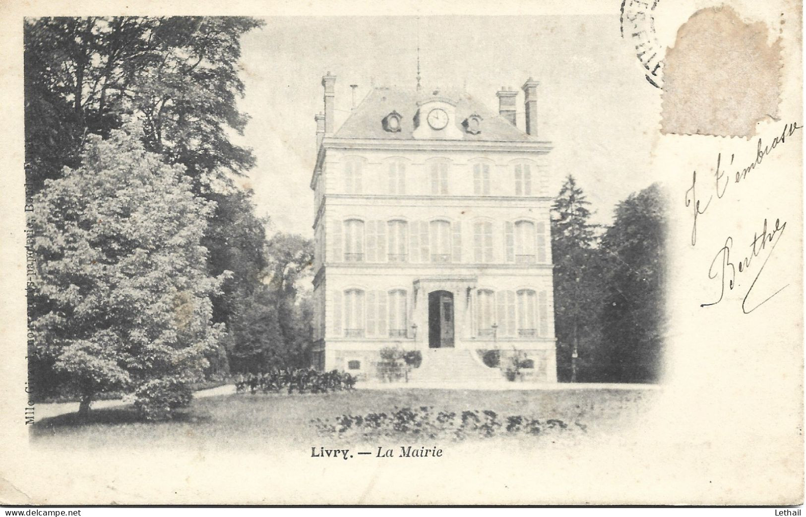 Ref ( 19223  )    Livry  - La Mairie - Livry Gargan
