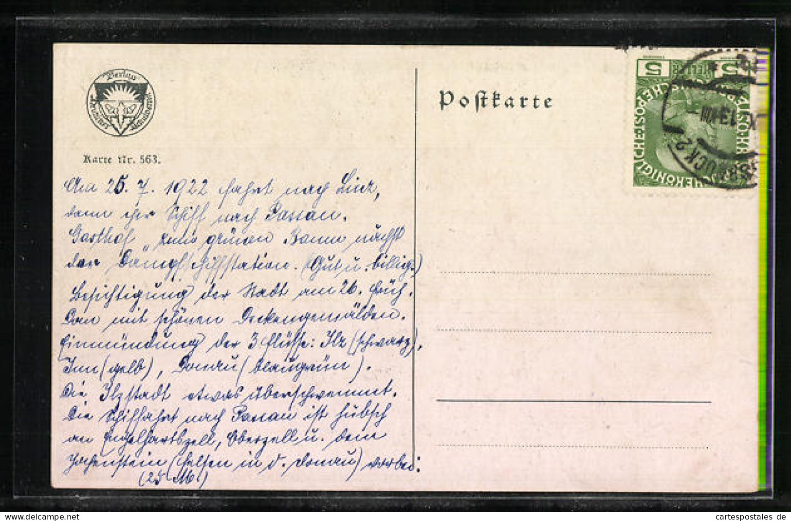 AK Deutscher Schulverein Nr. 563: Passau, Panoramablick Auf Die Stadt  - War 1914-18