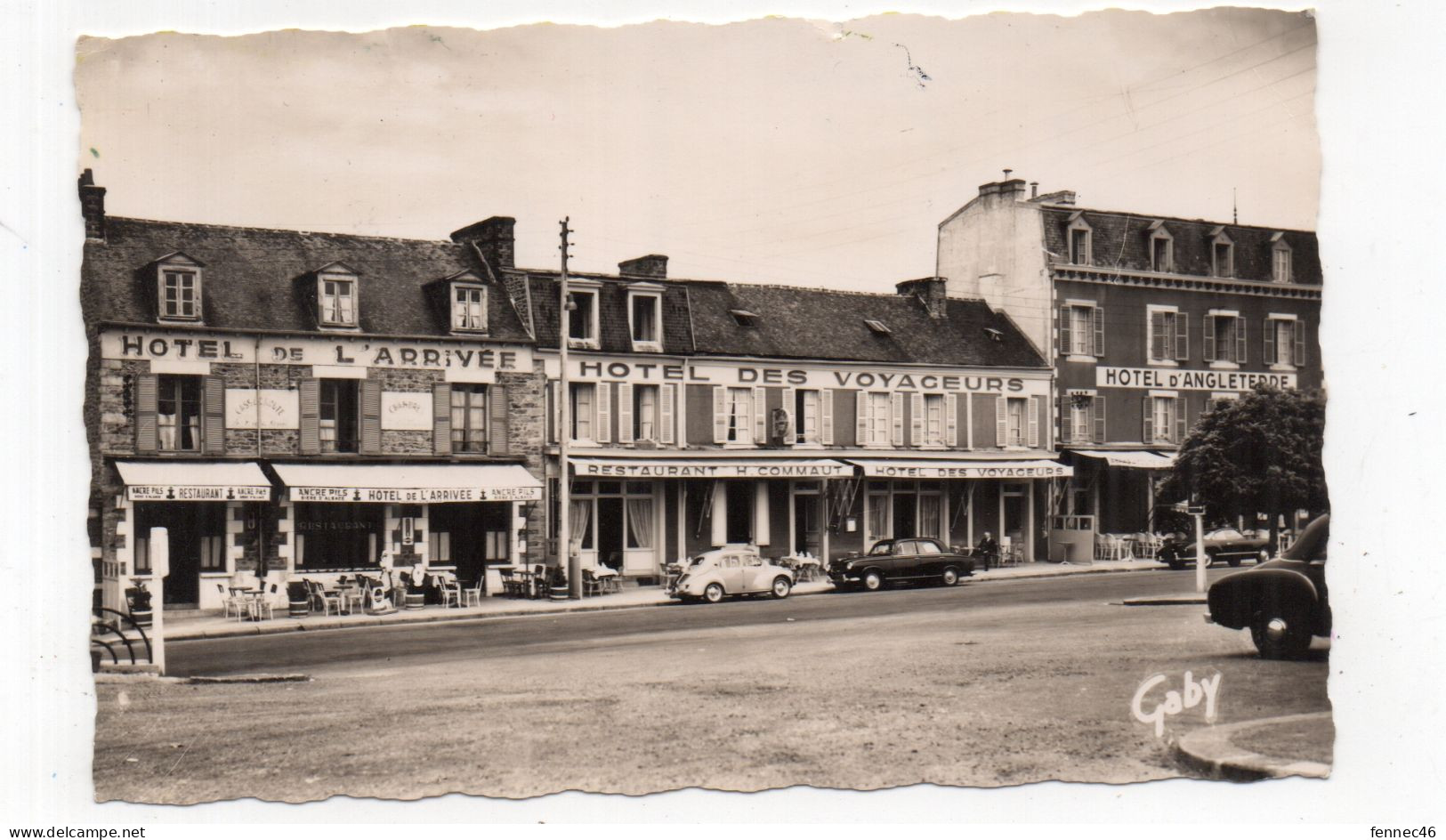 22 - LAMBALLE - Les Hôtels - Tacots - 1958 (J64) - Lamballe