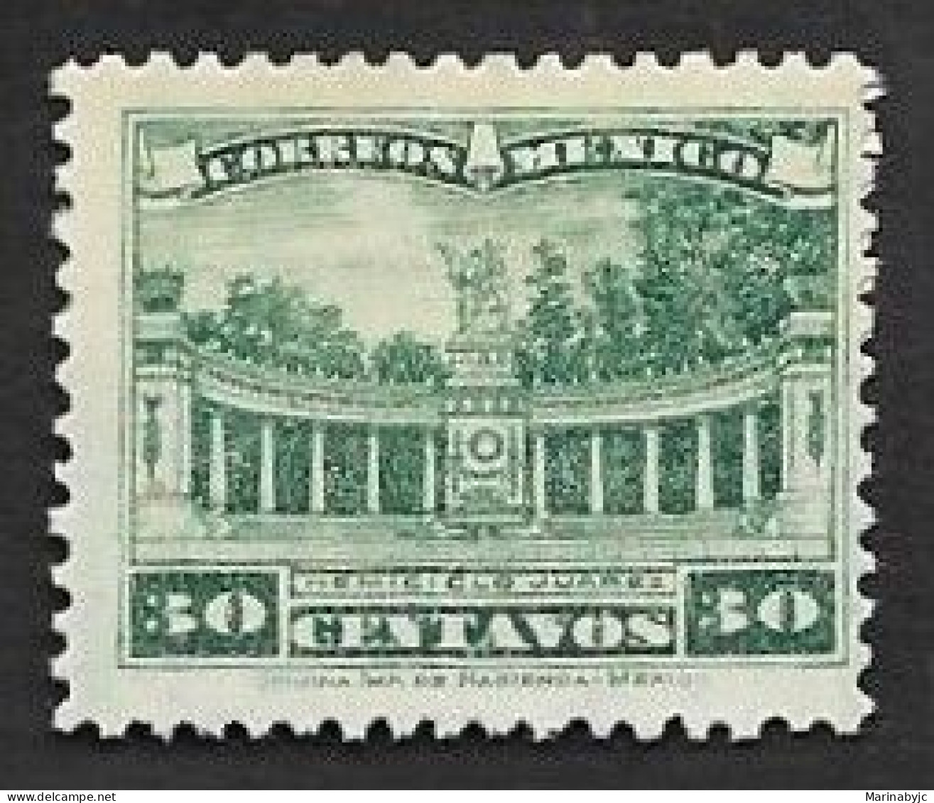 SE)1923 MEXICO STAMP COLONIA JUAREZ MEXICO D.F 30C SCT 646, MNH - Mexiko