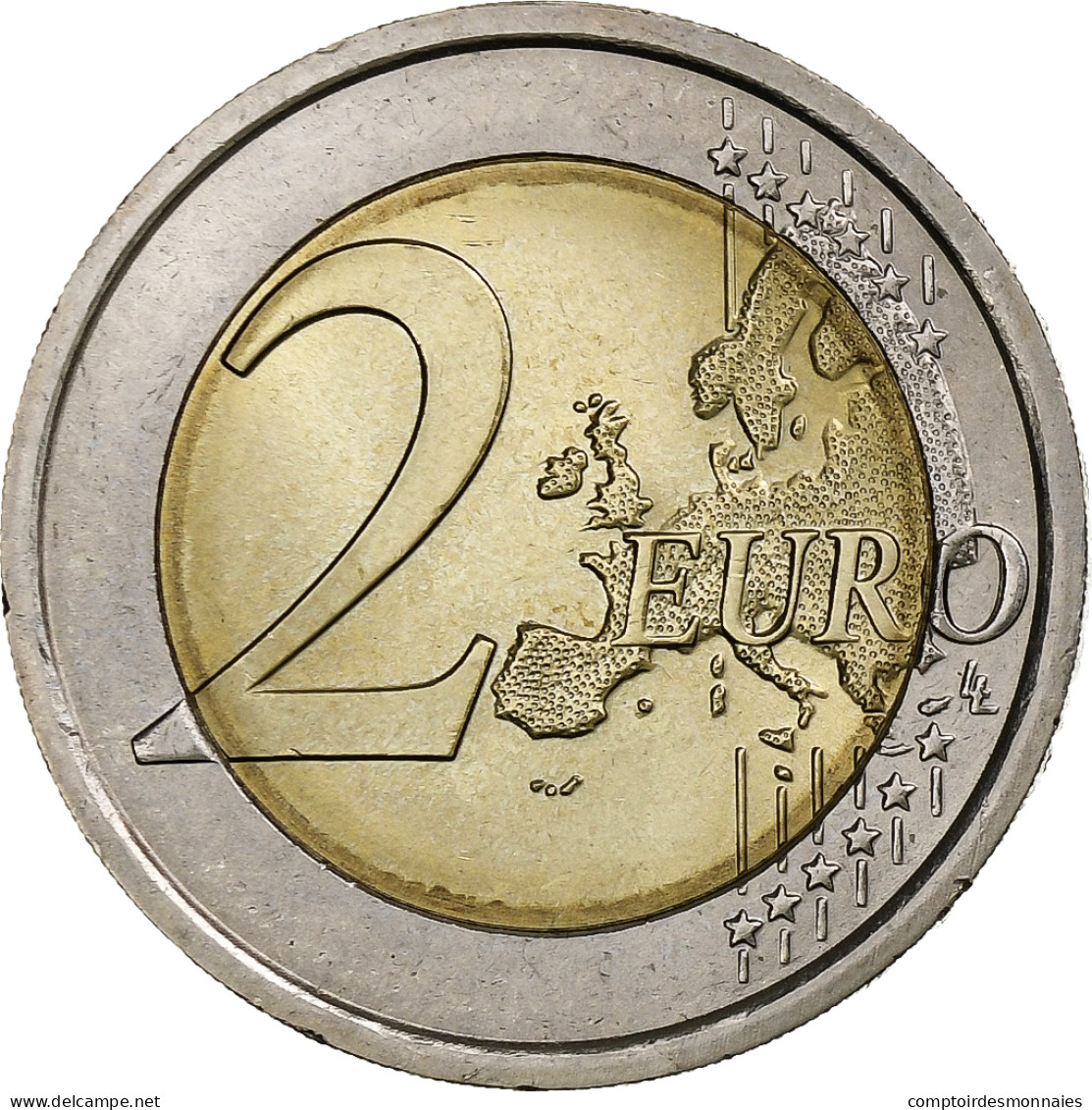 Italie, 2 Euro, 2010, Rome, SPL, Bimétallique, KM:328 - Italia