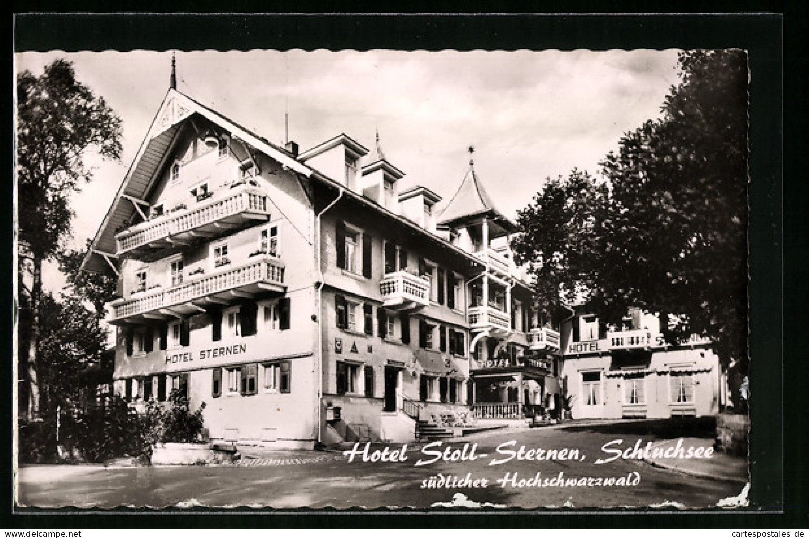 AK Schluchsee / Schwarzwald, Hotel Stoll-Sternen  - Schluchsee
