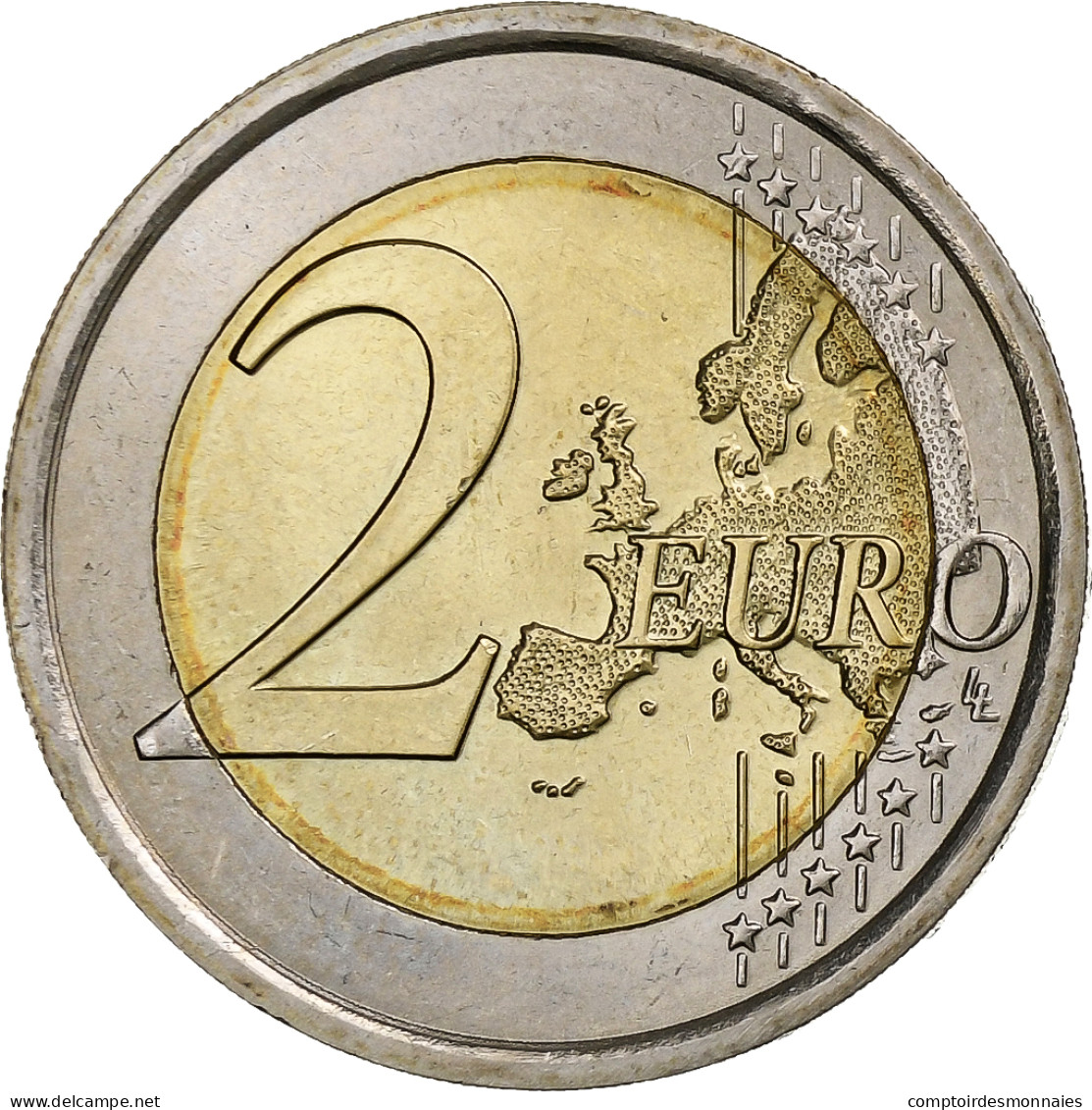 Italie, 2 Euro, Giovanni Pascoli, 2012, Rome, SUP, Bimétallique, KM:355 - Italien