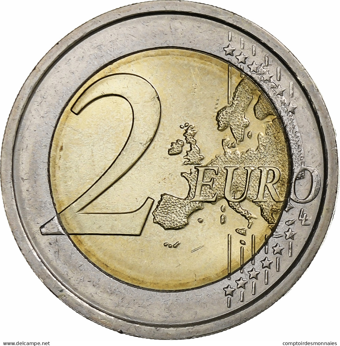 Italie, 2 Euro, 2009, Rome, LOUIS BRAILLE., SPL, Bimétallique, KM:310 - Italie