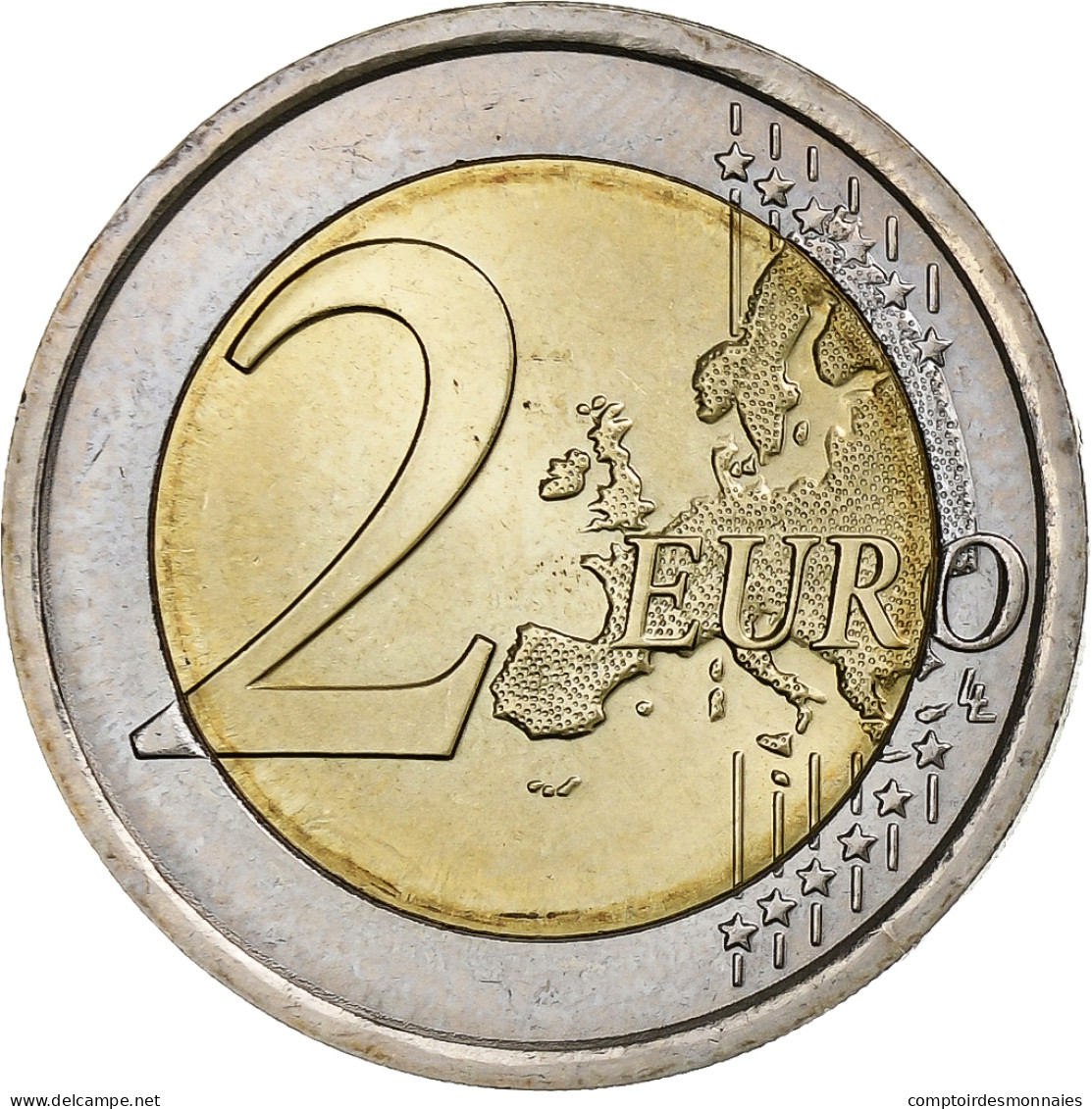 Italie, 2 Euro, Boccaccio, 2013, Rome, SPL, Bimétallique, KM:251 - Italien