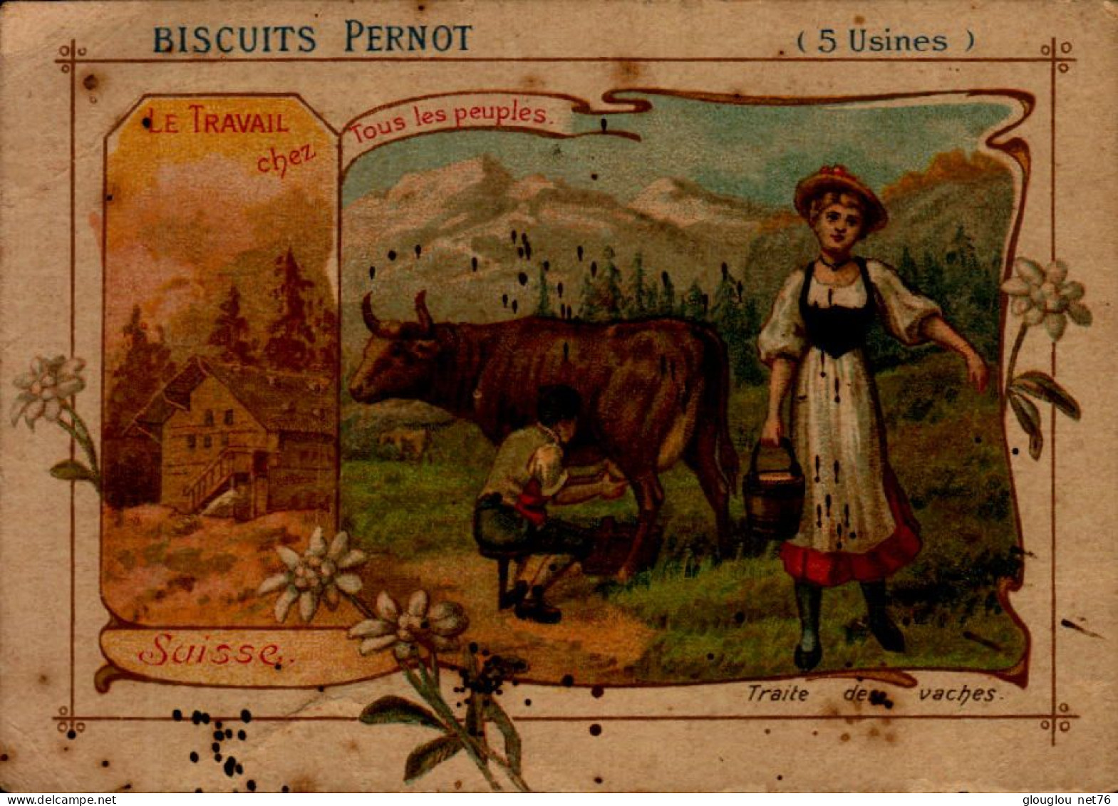 CHROMO...BISCUITS PERNOT..SUISSE.. - Pernot